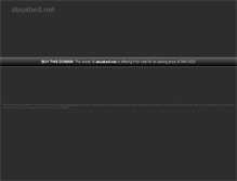 Tablet Screenshot of abuabed.net